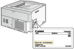 illustration of how to get your serial number
